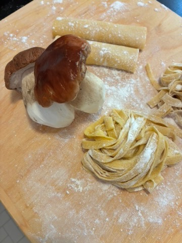 Tagliatelle e porcini